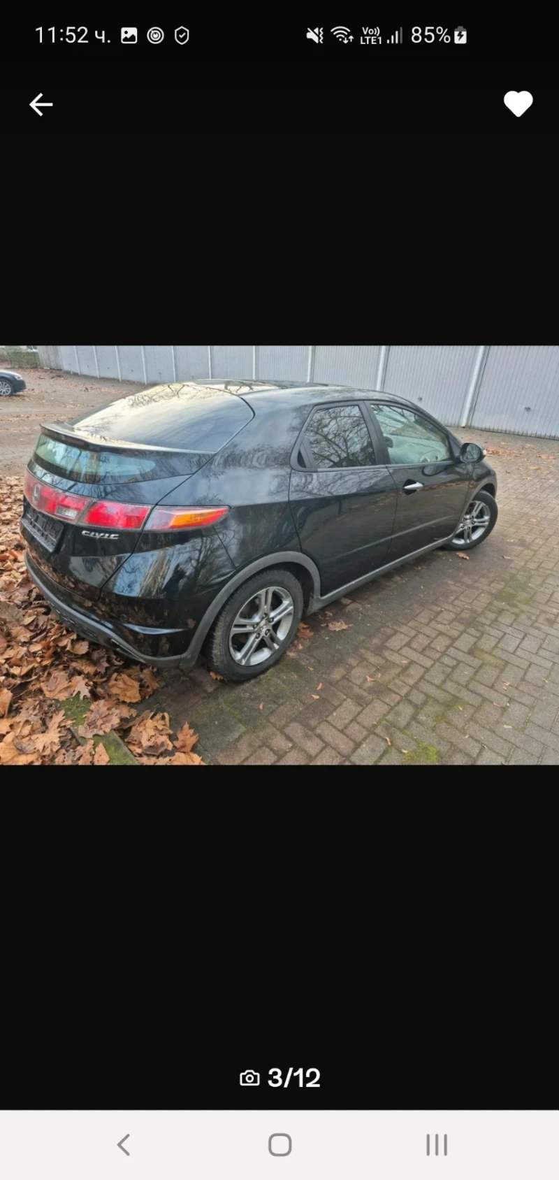 Honda Civic 2, 2 ictdi, снимка 2 - Автомобили и джипове - 52907965