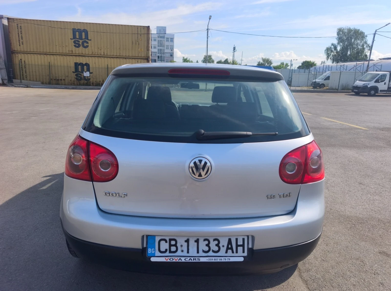 VW Golf 1.9TDI-105к.с Регистриран Обслужен Климатроник  - изображение 3