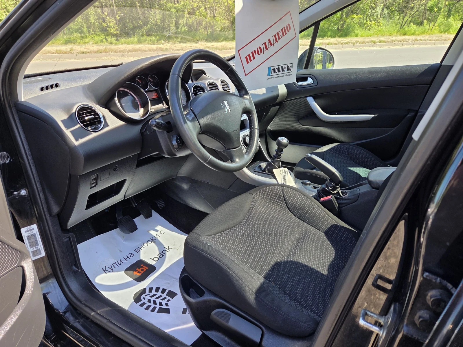 Peugeot 308 1, 6 hdi 110 hp, снимка 10 - Автомобили и джипове - 54407239