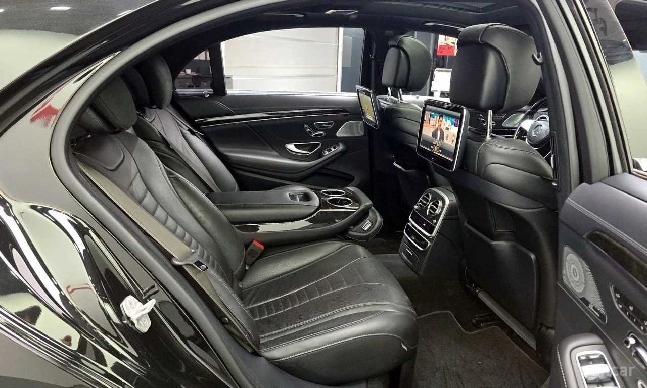 Mercedes-Benz S 500 LONG* ЕКРАНИ* 360* 4 ОБДУХВАНИЯ И ПОДГРЕВИ* , снимка 8 - Автомобили и джипове - 54479992