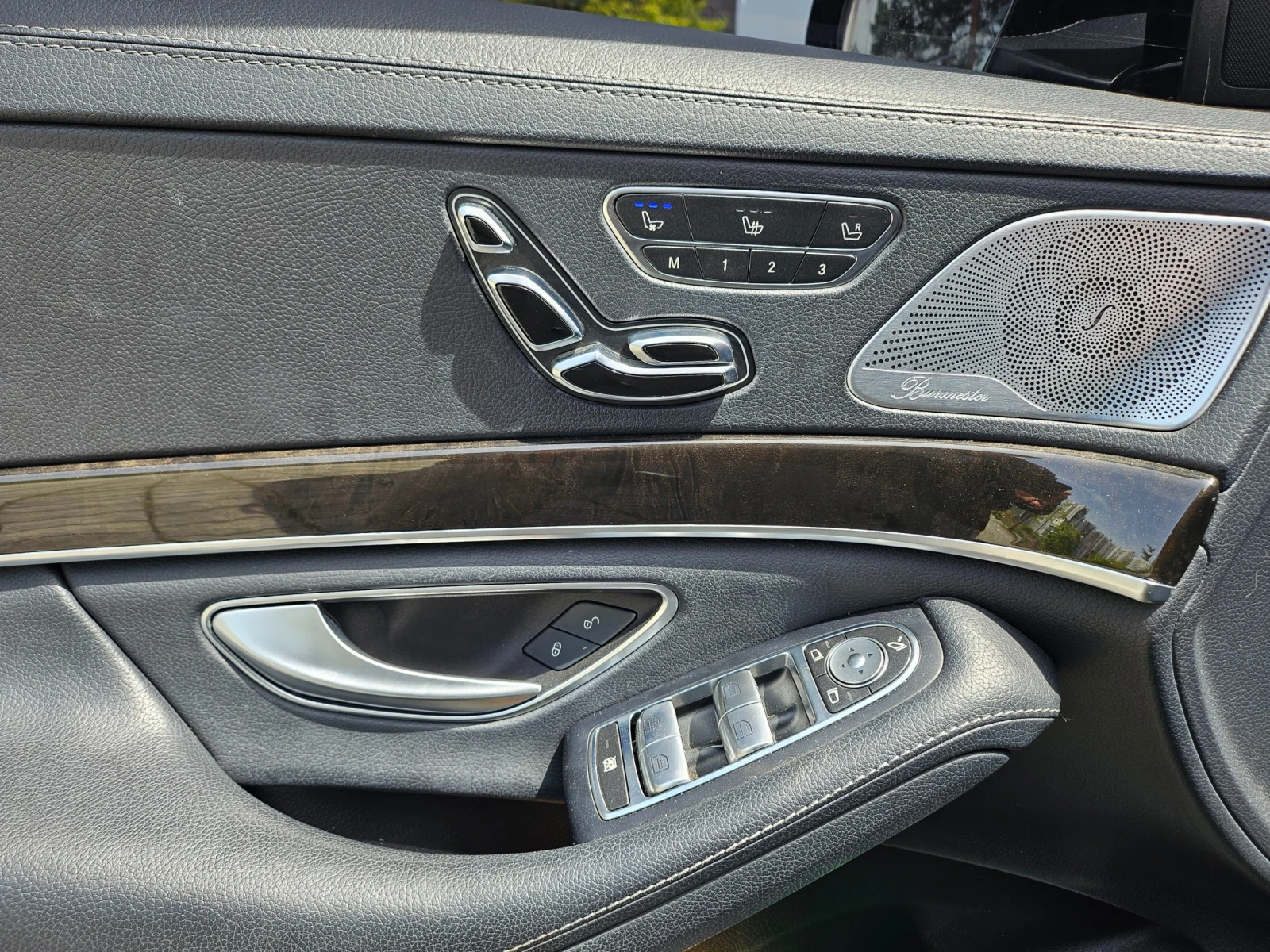 Mercedes-Benz S 350 3.0 Bluetec, Distronic, Подгрев, Обдух, Burmaster, снимка 12 - Автомобили и джипове - 54915275