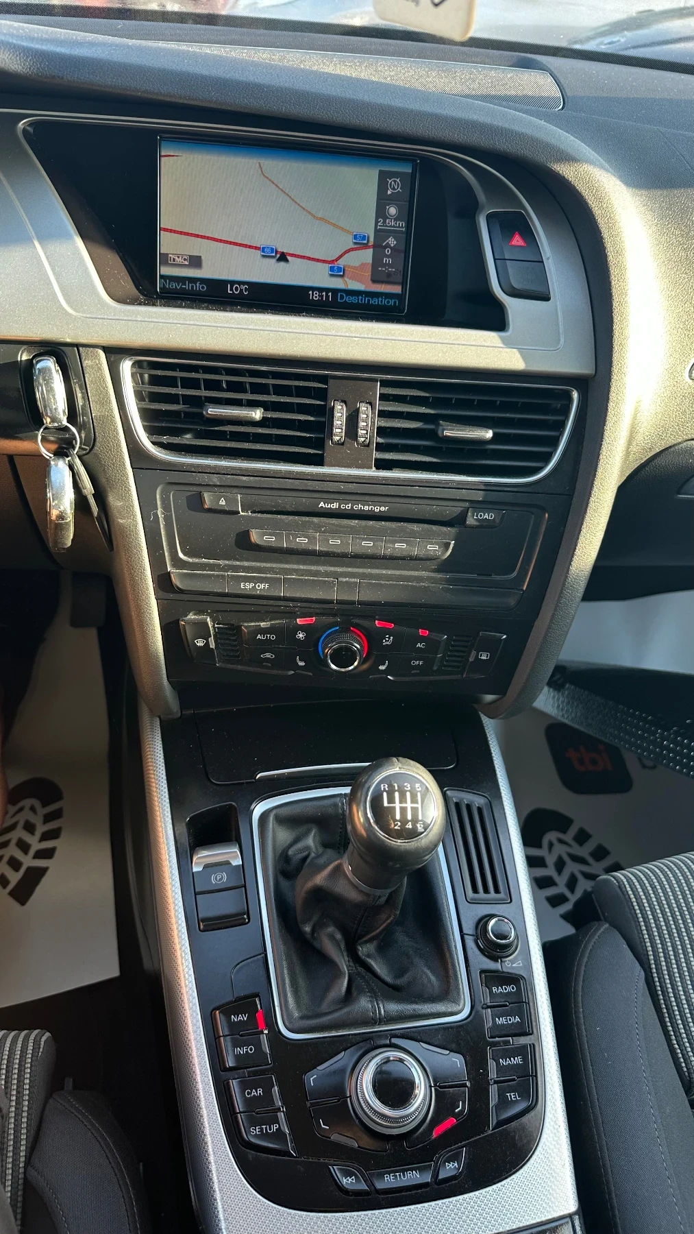 Audi A4 Navi Led  Ксенон  Евро 5 6 скорости , снимка 16 - Автомобили и джипове - 55080361