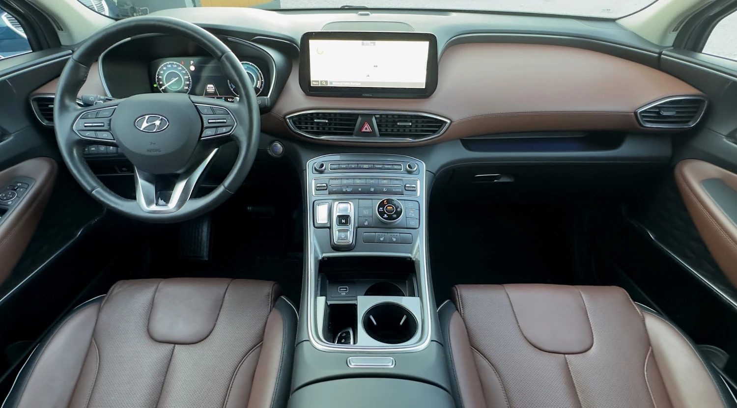 Hyundai Santa fe 1.6T-GDI Hybrid 4WD 7места 20th Anniversary, снимка 7 - Автомобили и джипове - 55562475