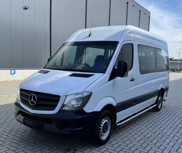 Mercedes-Benz Sprinter 314 314 CDI AUT 2017 9 пасажера, лифт инвалиден стол , снимка 1 - Бусове и автобуси - 47939042