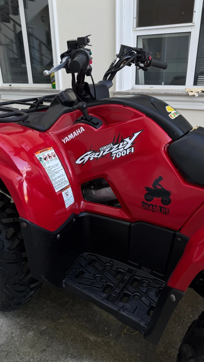 Yamaha Grizzly, снимка 9 - Мотоциклети и мототехника - 48337197