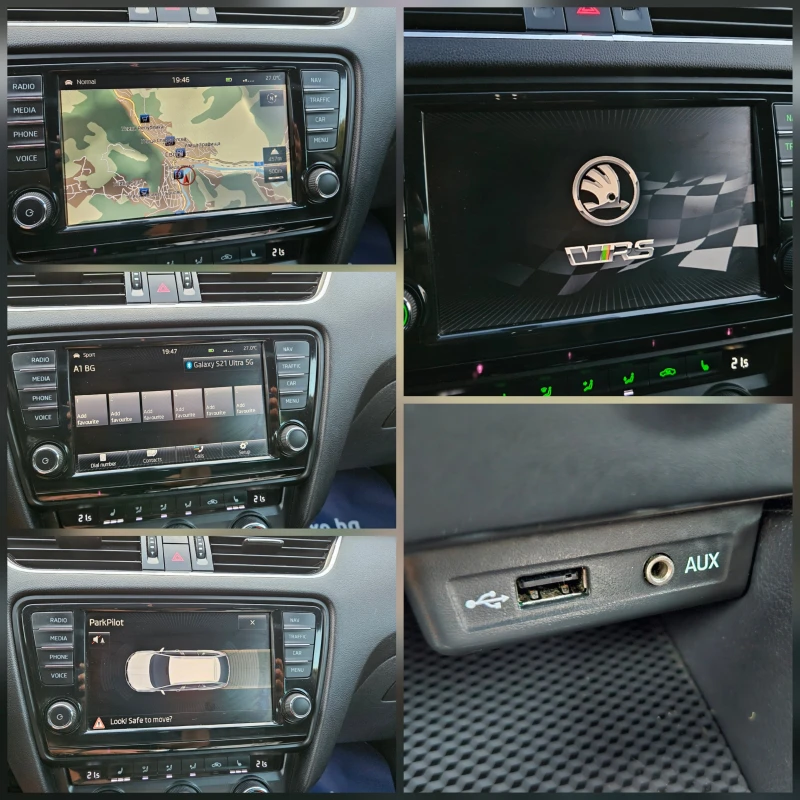 Skoda Octavia 2 0TDI VRS/AVTOMAT/KOJA/PANORAMA, снимка 13 - Автомобили и джипове - 51414584