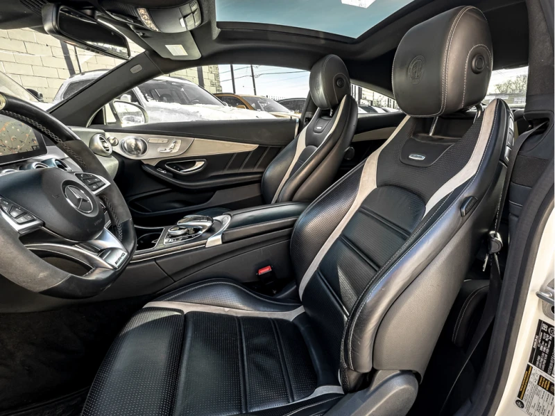 Mercedes-Benz C 63 AMG S COUPE* BURMESTER* NAVI* SUNROOF* CAMERA AND MORE, снимка 16 - Автомобили и джипове - 53486772