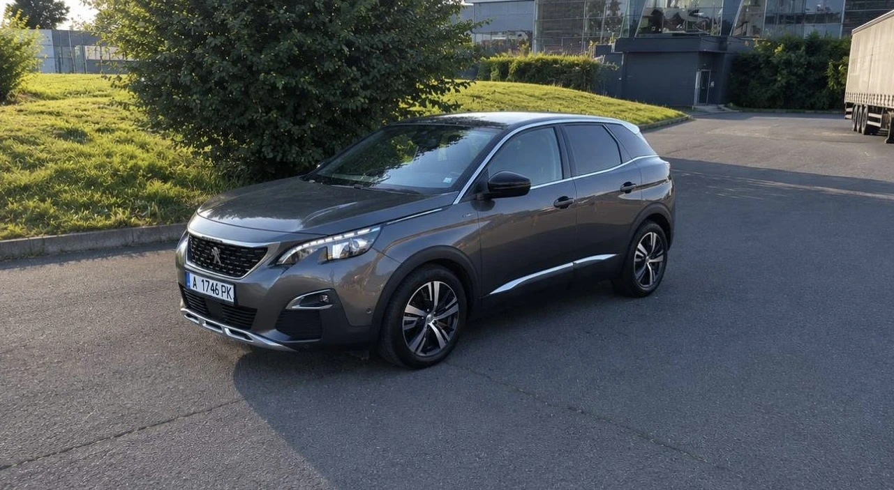 Peugeot 3008 GT Line 1.6 BlueHDi 120 к.с. EAT6 Aut, снимка 1 - Автомобили и джипове - 55064491
