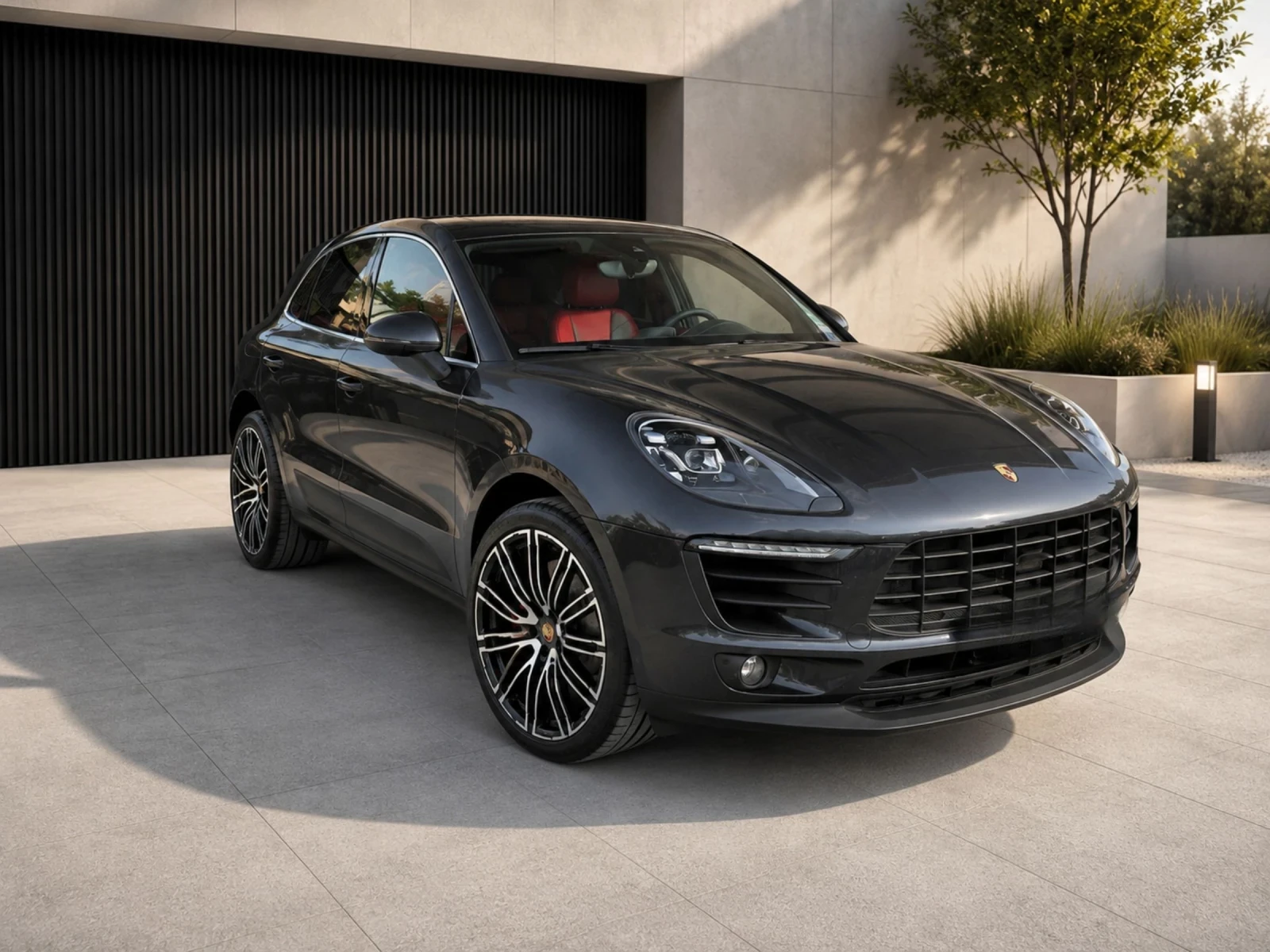 Porsche Macan Porsche Macan S 3.6 * GTS Pack* BOSE* RED INTERIOR | Mobile.bg � ����������� 2
