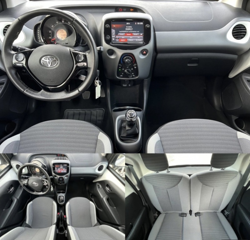 Toyota Aygo  Х-play  45000 км камера нави, снимка 6 - Автомобили и джипове - 45694302