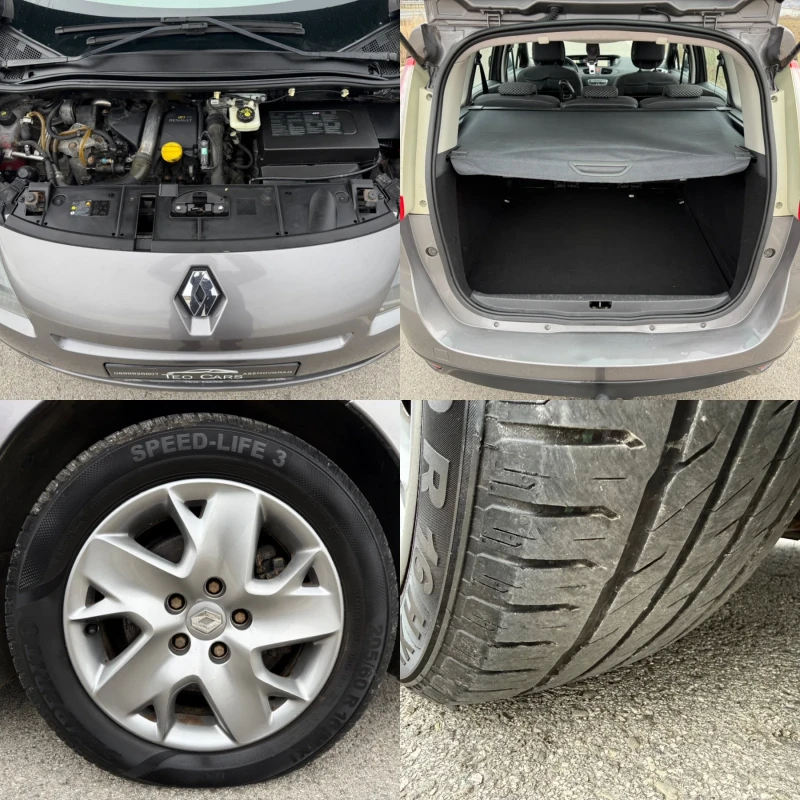 Renault Scenic 1.5 DCi / NAVI / START STOP / AVTOPILOT / EURO 5, снимка 17 - Автомобили и джипове - 52991400