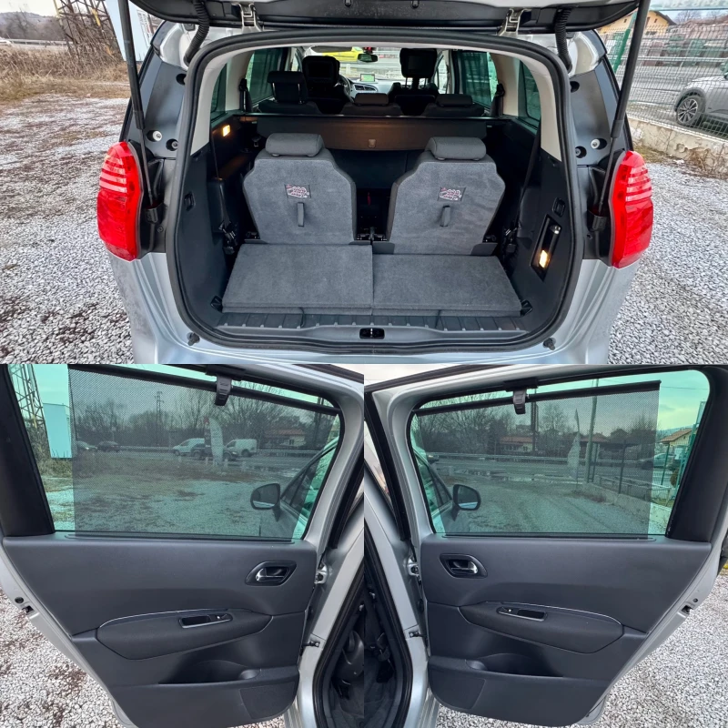 Peugeot 5008 2.0 HDI 150 k.c HEAD UP  DISPLAY DISTRONIC DVD 7me, снимка 14 - Автомобили и джипове - 53363227
