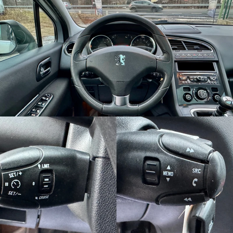 Peugeot 5008 2.0 HDI 150 k.c HEAD UP  DISPLAY DISTRONIC DVD 7me, снимка 12 - Автомобили и джипове - 53363227