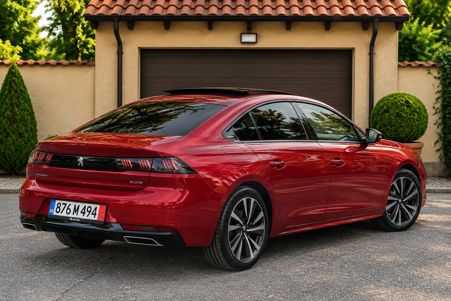 Peugeot 508 1 , 5 GT-LINE KAMERA PANORAMA , снимка 4 - Автомобили и джипове - 55888968
