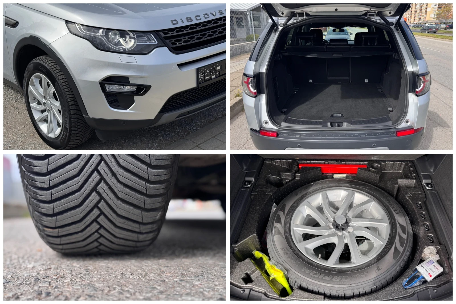 Land Rover Discovery Sport 2.0i AWD 240кс * 122 хил.км* , снимка 16 - Автомобили и джипове - 54189876