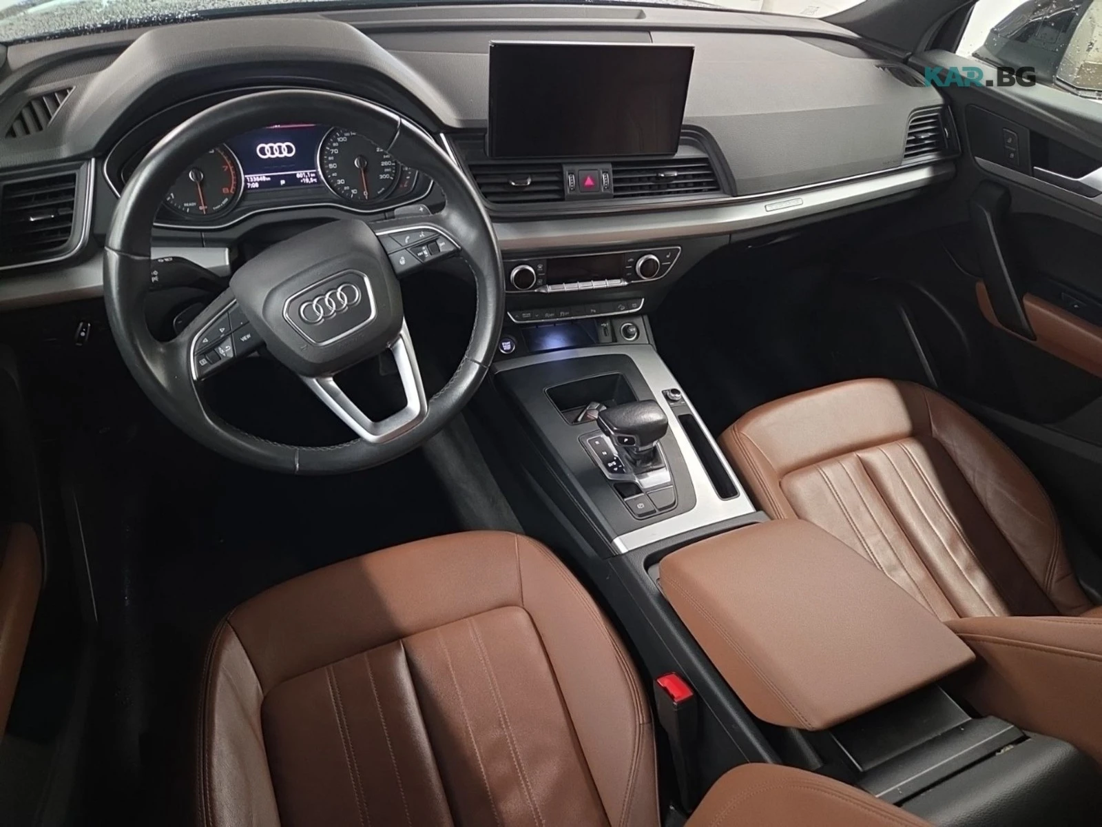 Audi Q5 Komfort Кафяв салон АвтоКредит Цена до България, снимка 8 - Автомобили и джипове - 55101706
