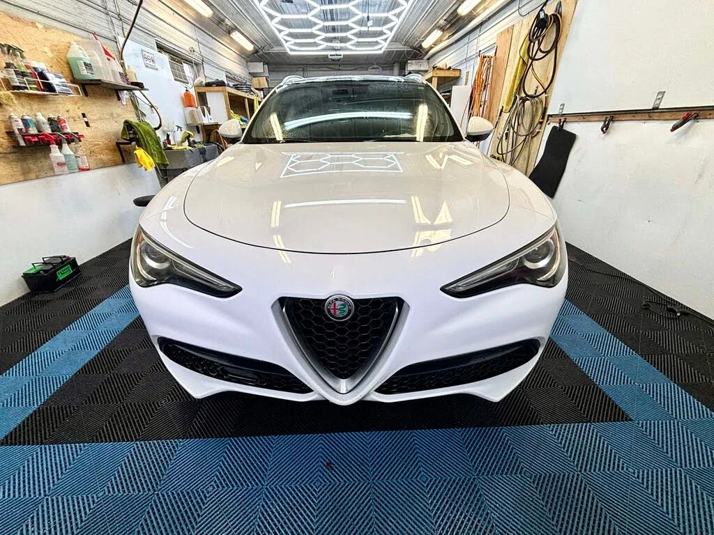Alfa Romeo Stelvio AWD* ПОДГРЕВ* КАМЕРА* ПАНОРАМА* DISTRONIC* KEYLESS, снимка 2 - Автомобили и джипове - 55684934