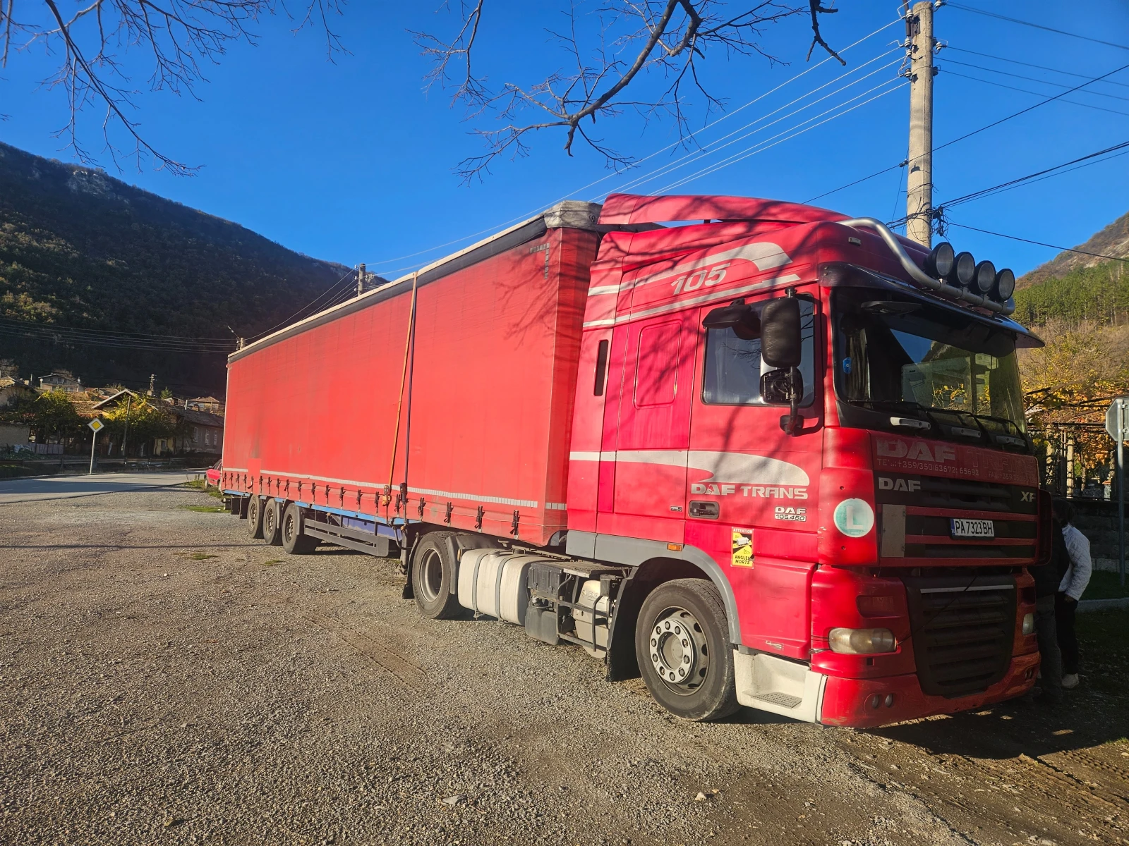 Daf XF 105 Цена за композицията, снимка 1