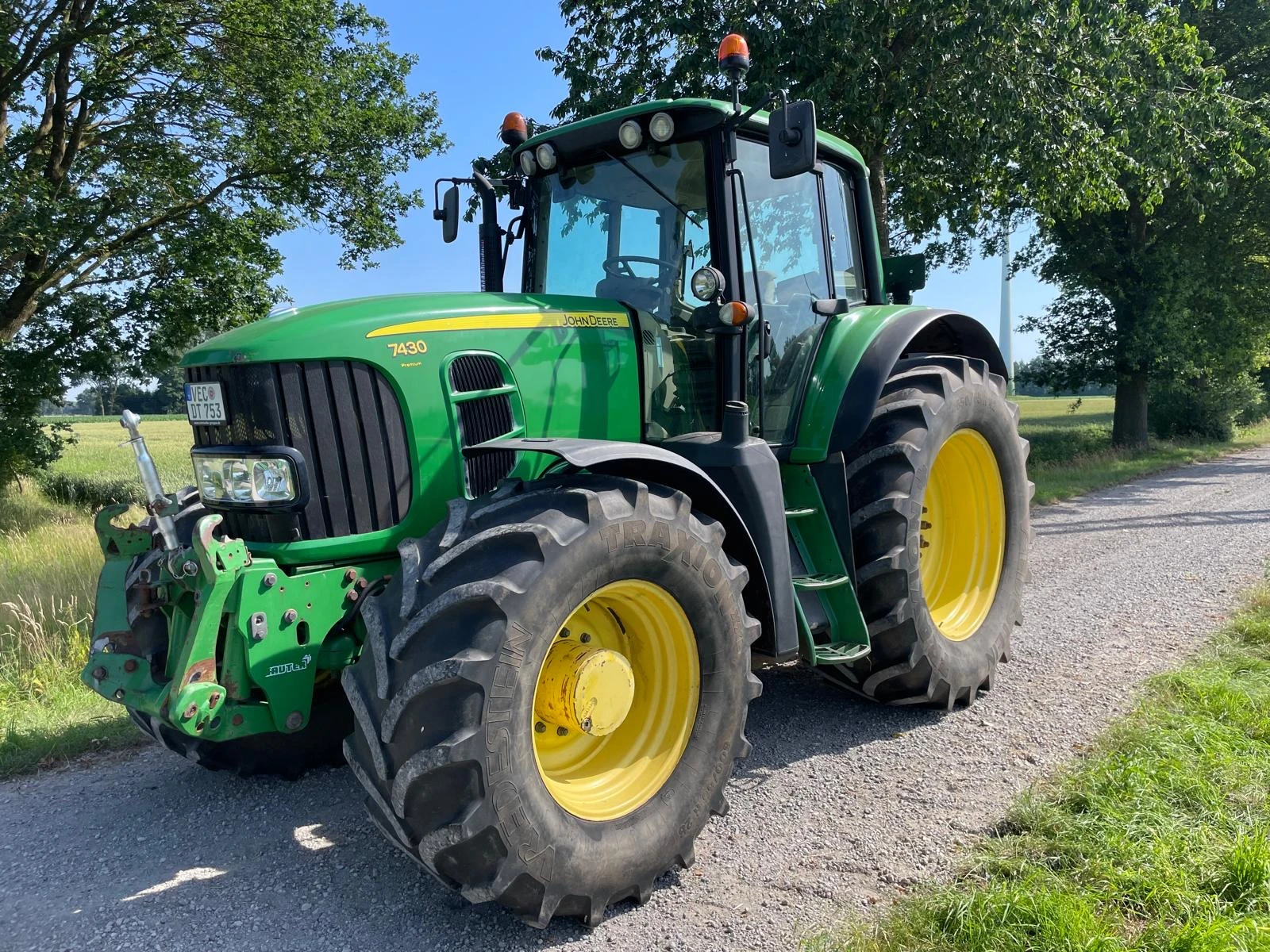 Трактор John Deere 7530 PREMIUM POWER QUAD ЛИЗИНГ, снимка 4 - Селскостопанска техника - 55967355