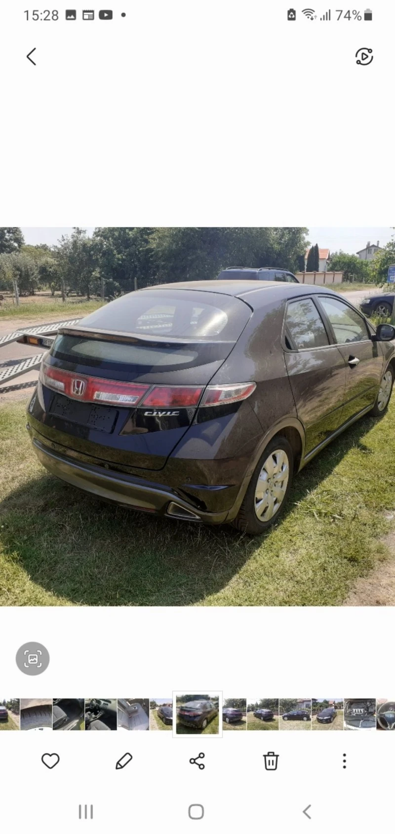 Honda Civic, снимка 6 - Автомобили и джипове - 46588496