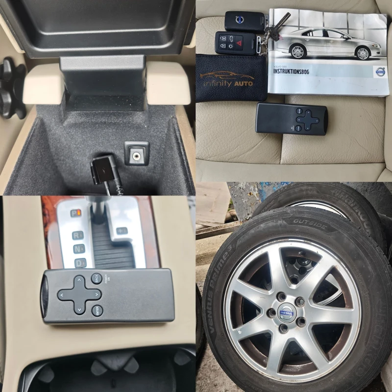 Volvo S80 2.5T, ПОДГРЕВ, КОЖА, ПАМЕТ, АВТОМАТ, НАВИ, ФУЛ! , снимка 15 - Автомобили и джипове - 53478701