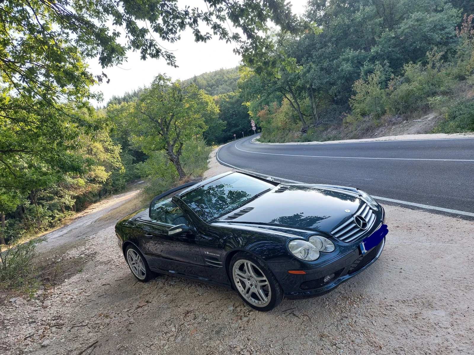 Mercedes-Benz SL 55 AMG STAGE 1, снимка 10 - Автомобили и джипове - 54655598