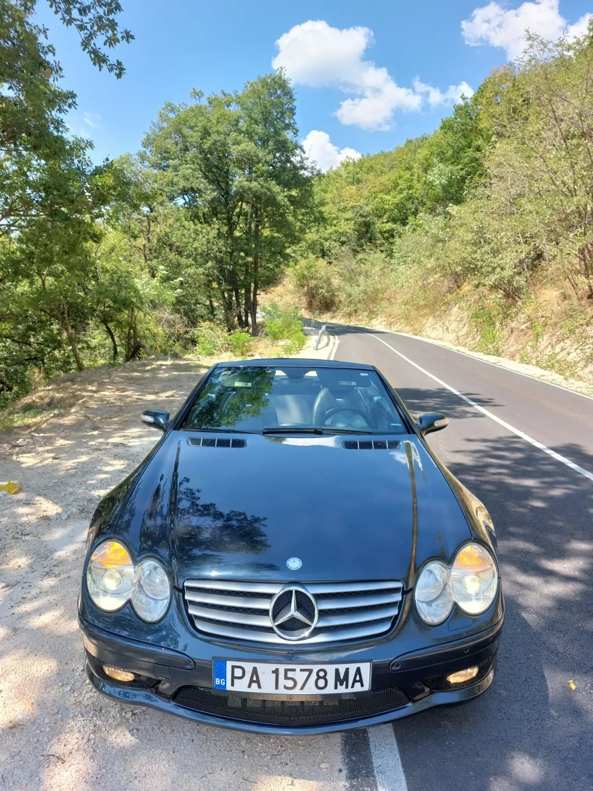 Mercedes-Benz SL 55 AMG STAGE 1, снимка 9 - Автомобили и джипове - 54655598