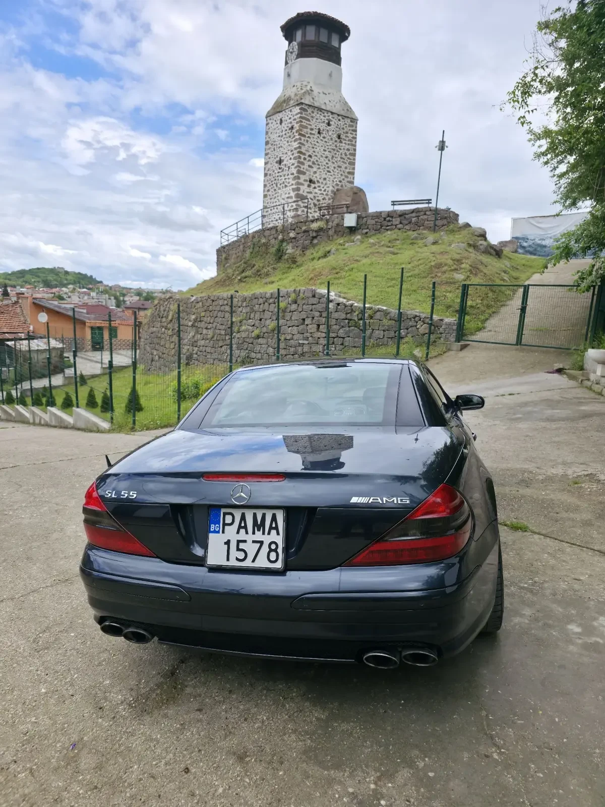 Mercedes-Benz SL 55 AMG STAGE 1, снимка 8 - Автомобили и джипове - 54655598
