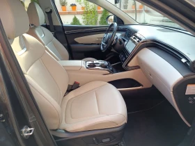 Hyundai Tucson Hybrid, 4X4, панорама, кожа, снимка 12