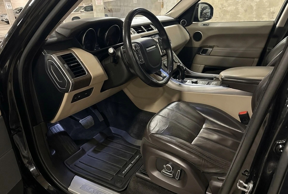 Land Rover Range Rover Sport * 110 KM * ПАНОРАМА* ОБДУХВАНЕ И ПОДГРЕВ, снимка 8 - Автомобили и джипове - 55615044