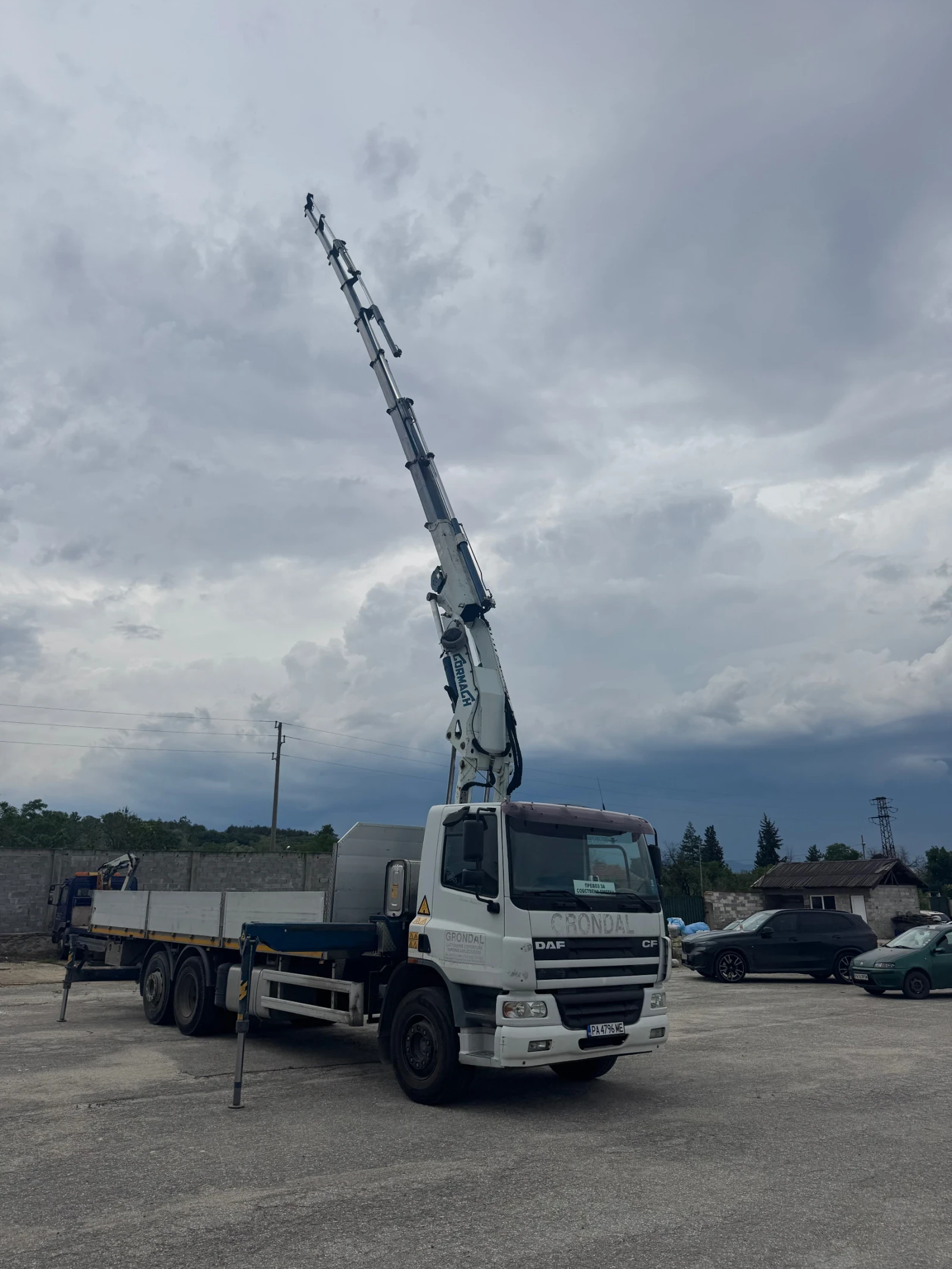 Daf CF 29 метра стрела.   Реални километри!, снимка 4 - Камиони - 54952543