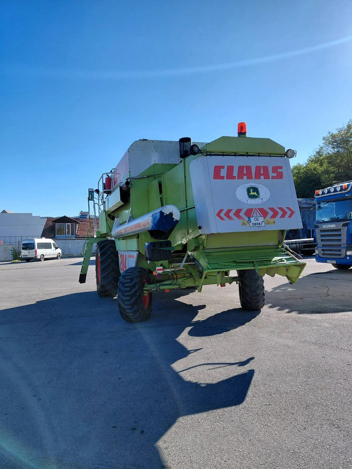 Комбайн Claas mega 204 - изображение 3