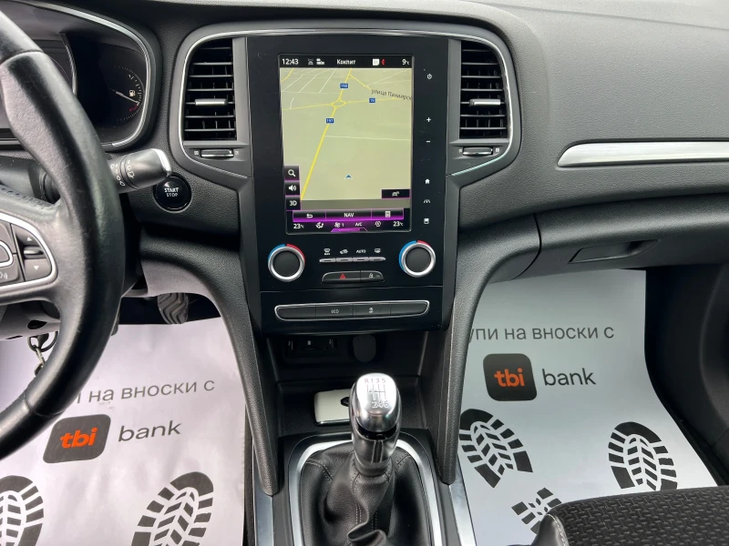Renault Megane GT-Line 1.5dCi-110к.с./ NAVI/ Ambient/ PureLed , снимка 15 - Автомобили и джипове - 53371052