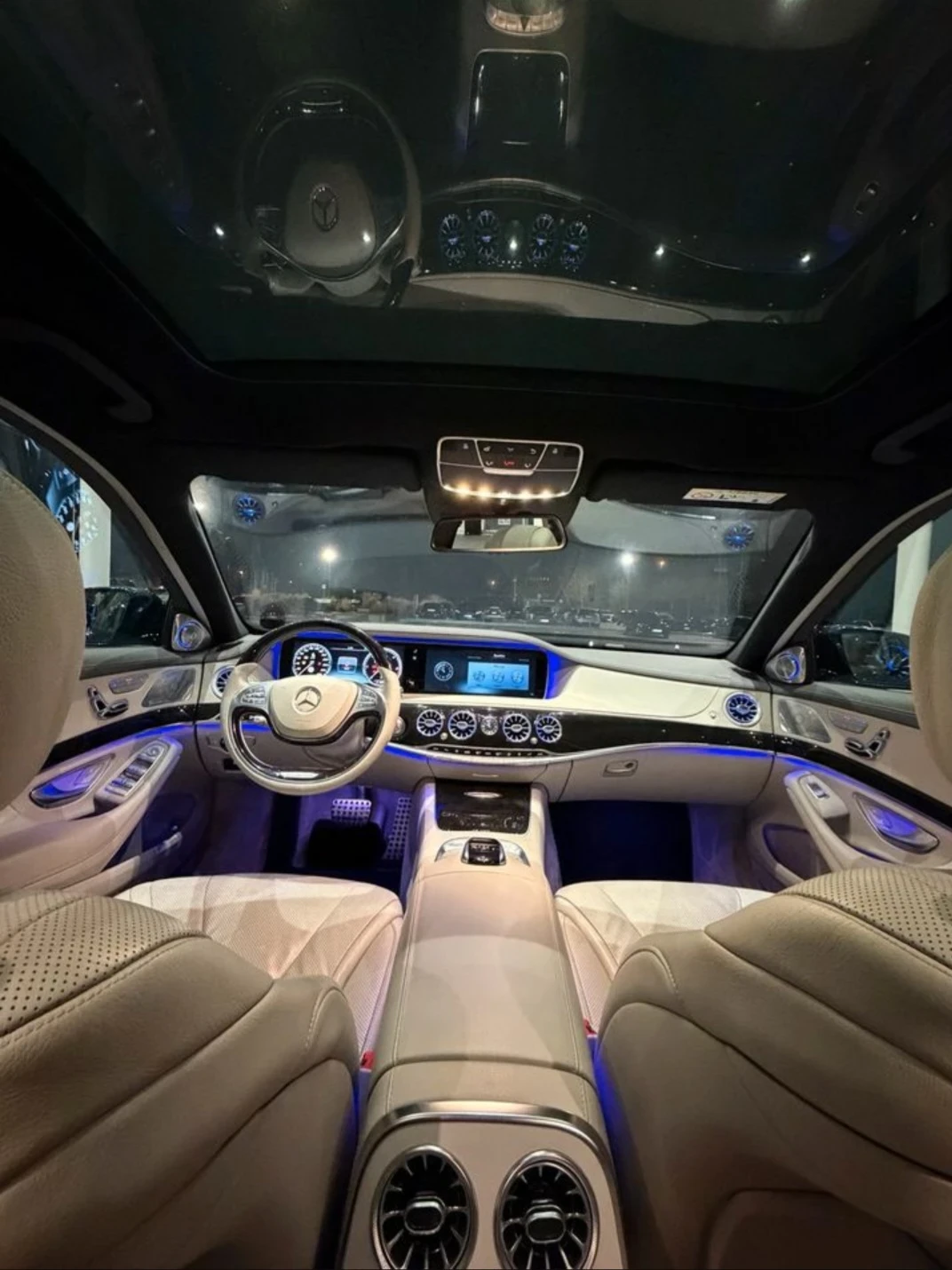 Mercedes-Benz S 350 AMG 4MATIC MASSAGE 3?TV FULL, снимка 10 - Автомобили и джипове - 54807768