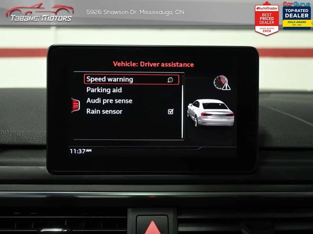 Audi A5 * Leather Heated Seats Sunroof * CARFAX * ЦЕНА ДО , снимка 17 - Автомобили и джипове - 54892958
