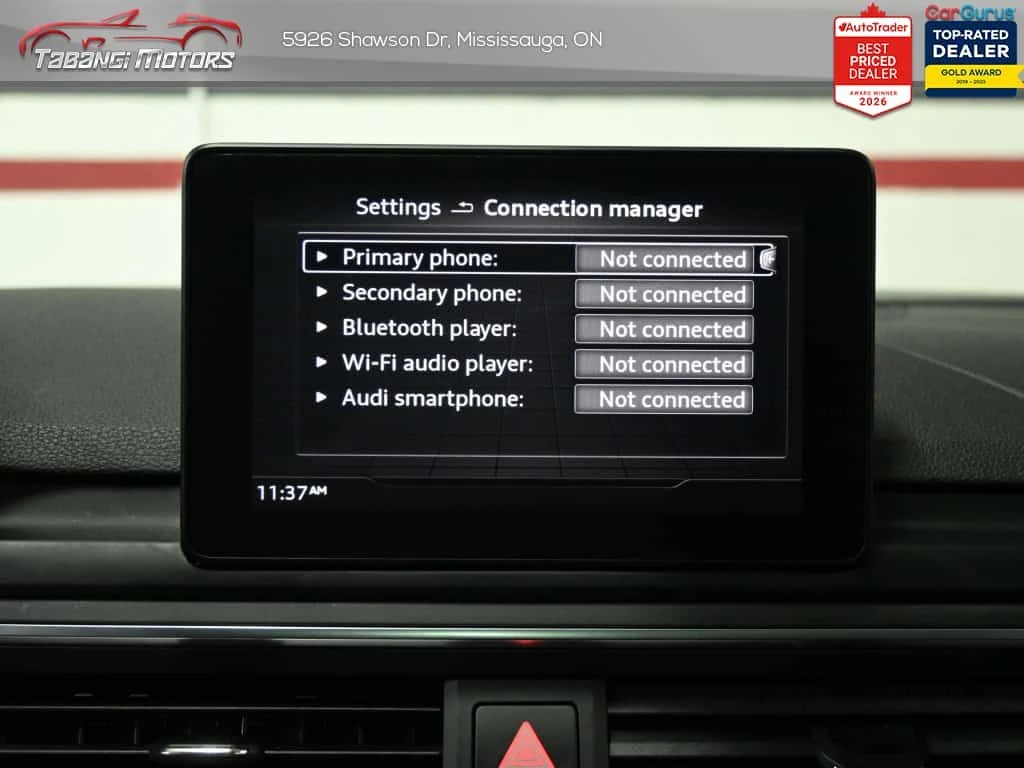 Audi A5 * Leather Heated Seats Sunroof * CARFAX * ЦЕНА ДО , снимка 16 - Автомобили и джипове - 54892958