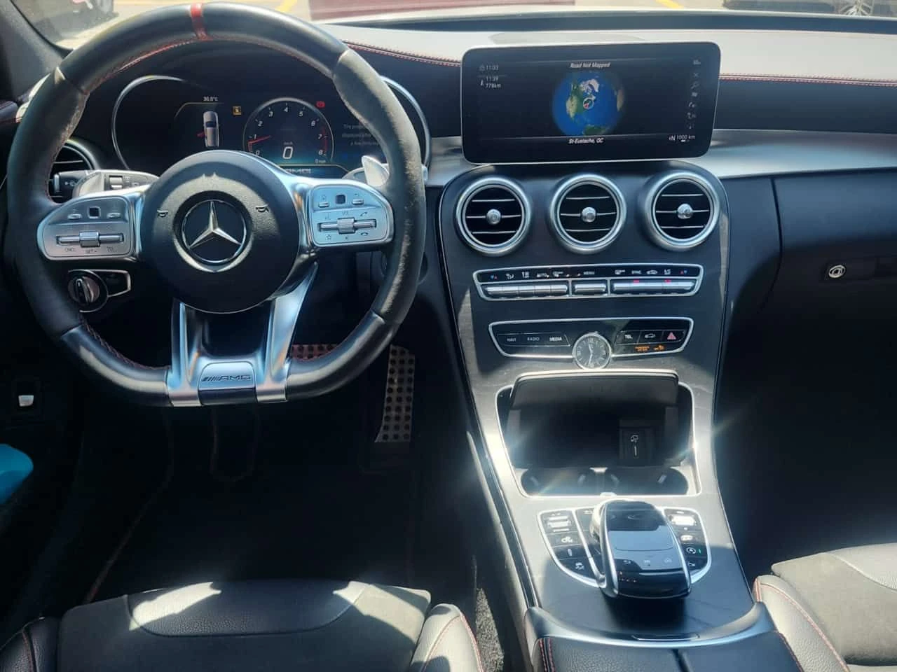 Mercedes-Benz C 43 AMG * 43 * АВТОКРЕДИТ БЕЗ ПЪРВОНАЧАЛНА ВНОСКА* , снимка 10 - Автомобили и джипове - 55257980