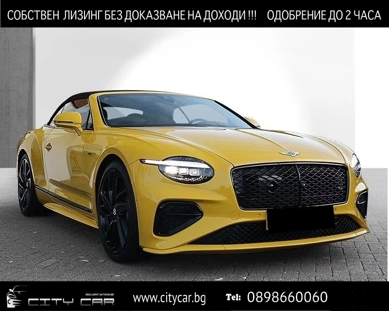 Bentley Continental gt GTC SPEED / FIRST EDITION / CERAMIC / DARK CHROME/
