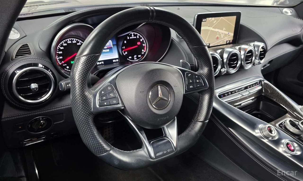 Mercedes-Benz AMG GT 4.0* V8* BI-TURBO* BURMESTER* , снимка 8 - Автомобили и джипове - 55973398