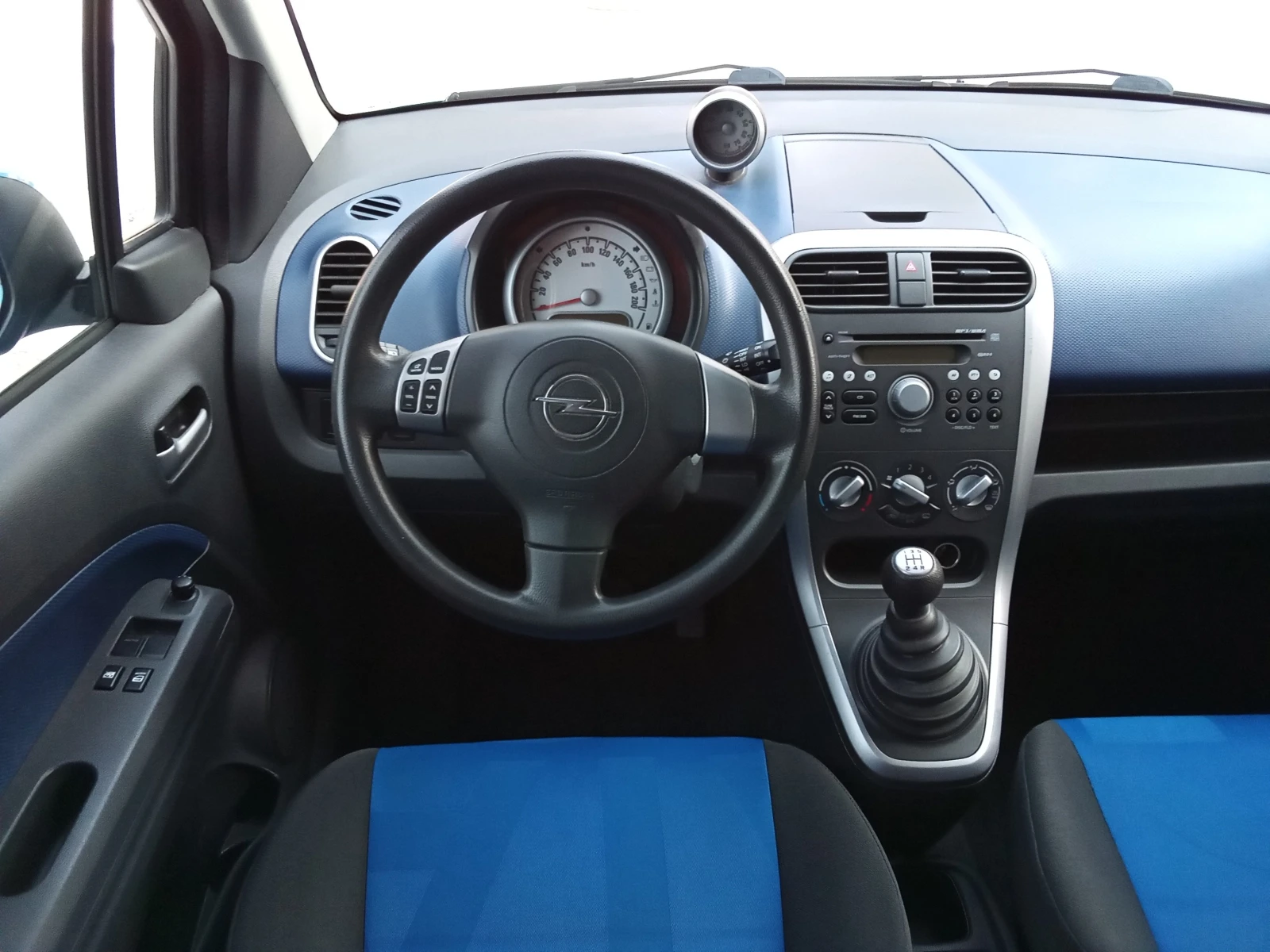 Opel Agila 1.2i-86kc., снимка 9 - Автомобили и джипове - 56010484