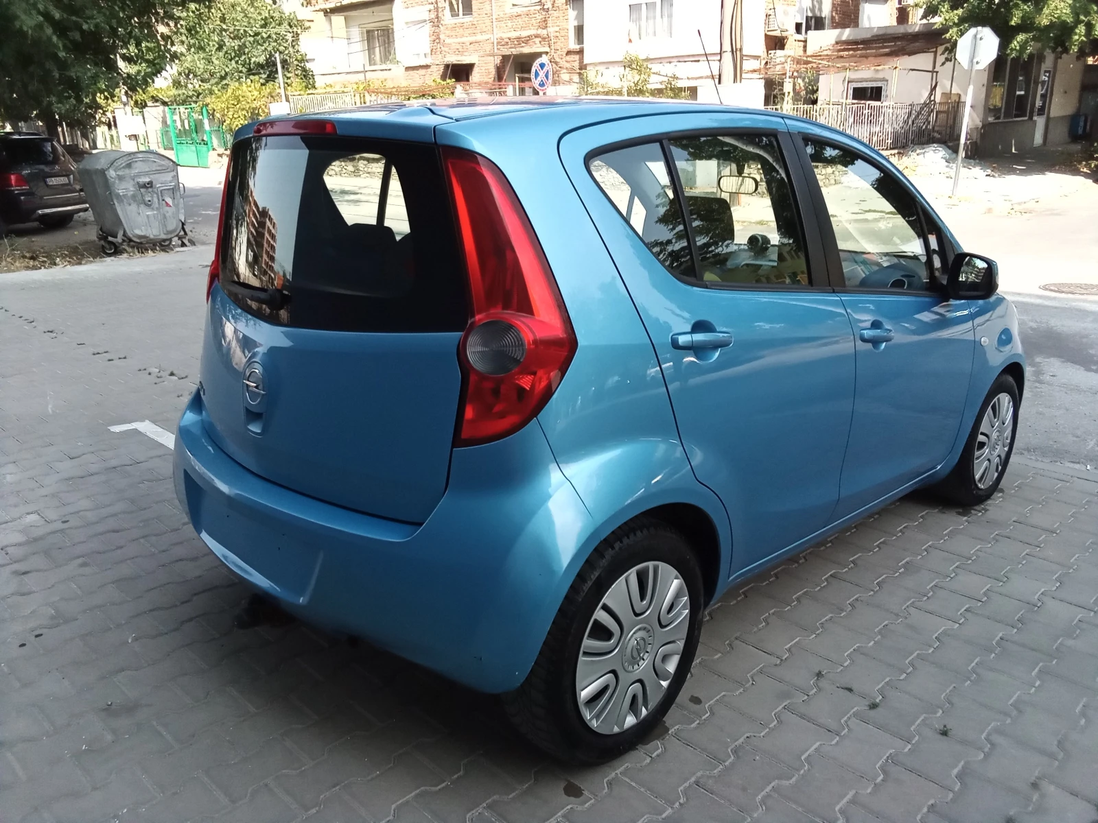 Opel Agila 1.2i-86kc., снимка 8 - Автомобили и джипове - 56010484