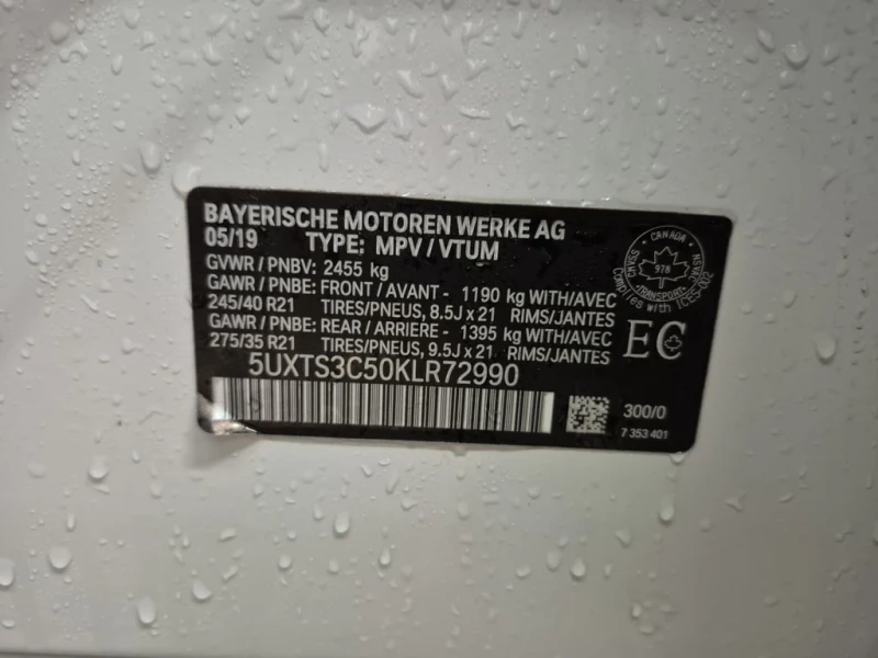 BMW X3 M40I  CARFAX, снимка 15 - Автомобили и джипове - 52444837