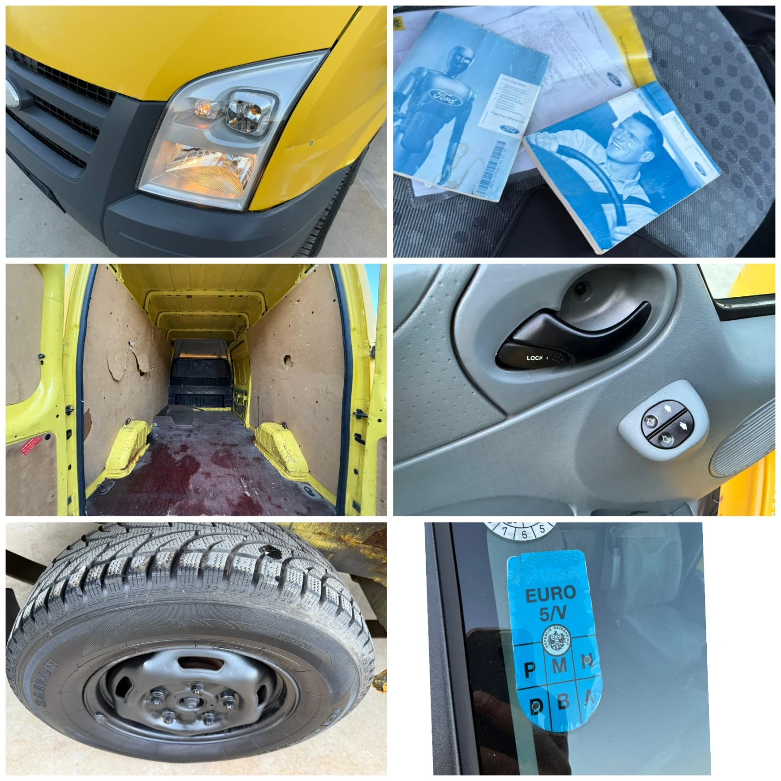 Ford Transit 2.2TDCI 116К.С. 6 БРОЯ НАЛИЧНИ, снимка 14 - Бусове и автобуси - 54200527