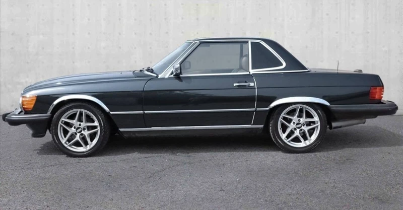 Mercedes-Benz 560 2dr Roadster 560SL С РЕГИСТРАЦИЯ & АВТОКРЕДИТ, снимка 2 - Автомобили и джипове - 53397654