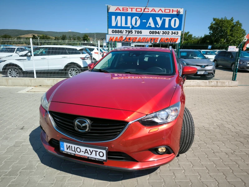 Mazda 6 2, 2-175k.c.ABTOMAT, КОЖА, НАВИ, КАМЕРА, ДИСТРОНИК - 14900 лв. - 22362364 1