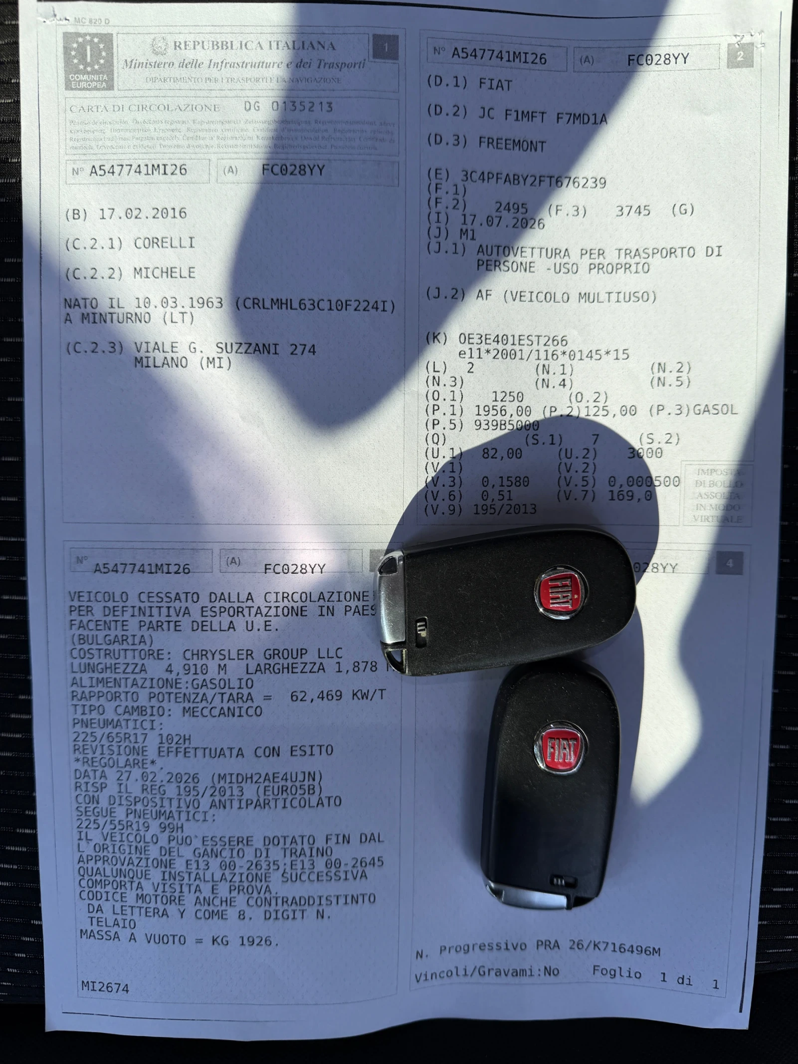 Fiat Freemont 6+ 1!, снимка 17 - Автомобили и джипове - 55668283