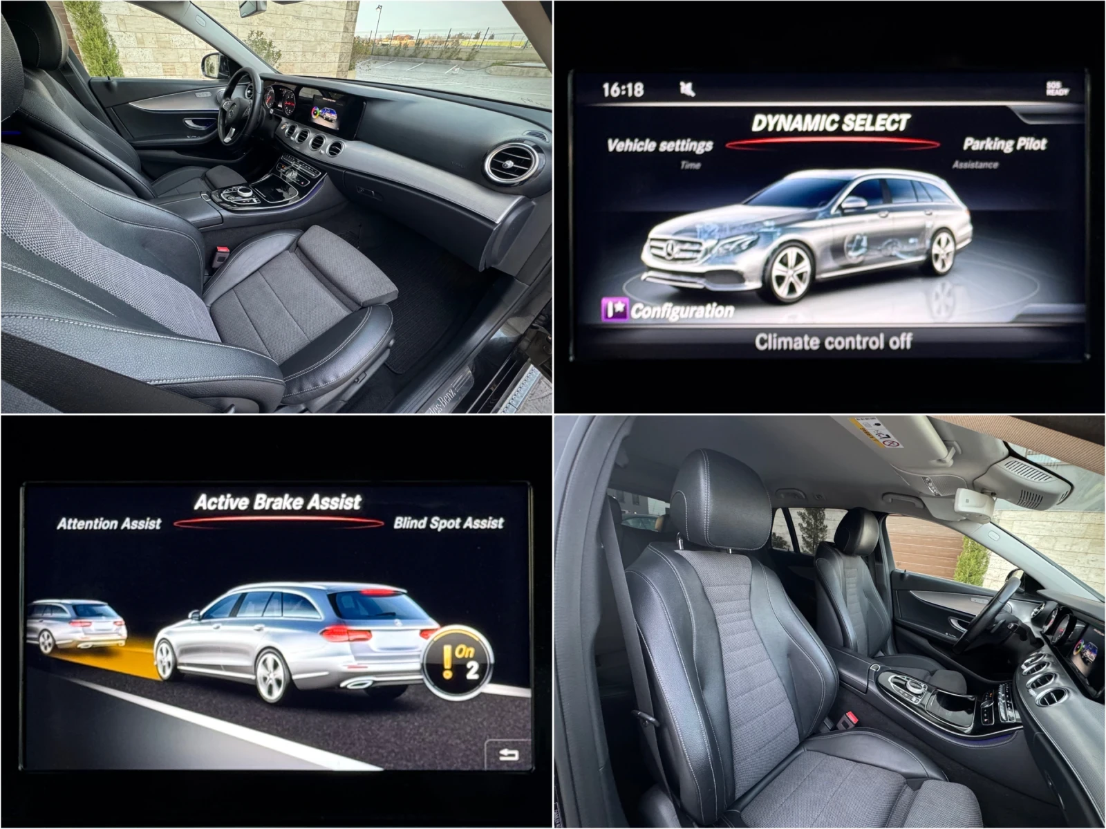Mercedes-Benz E 220 9-G Multibeam Led Swarovski DynamicSelect 194к.с., снимка 12 - Автомобили и джипове - 54882282