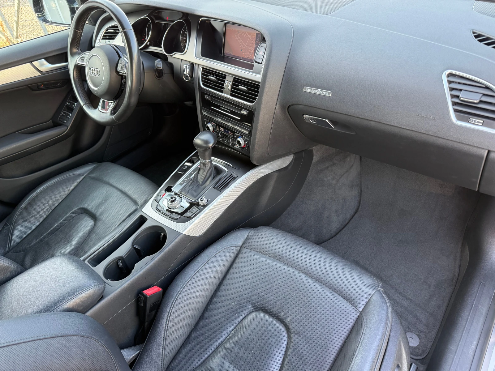 Audi A5 SB 3.0tdi QUATTRO* ОБДУХВАНЕ* ПОДГРЕВ* ПАМЕТ* LED, снимка 13 - Автомобили и джипове - 55812304