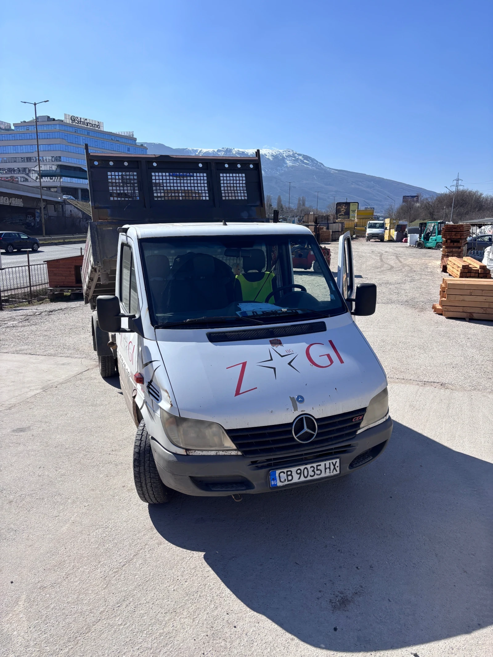 Mercedes-Benz Sprinter 413 Самосвал, снимка 2 - Бусове и автобуси - 53851218