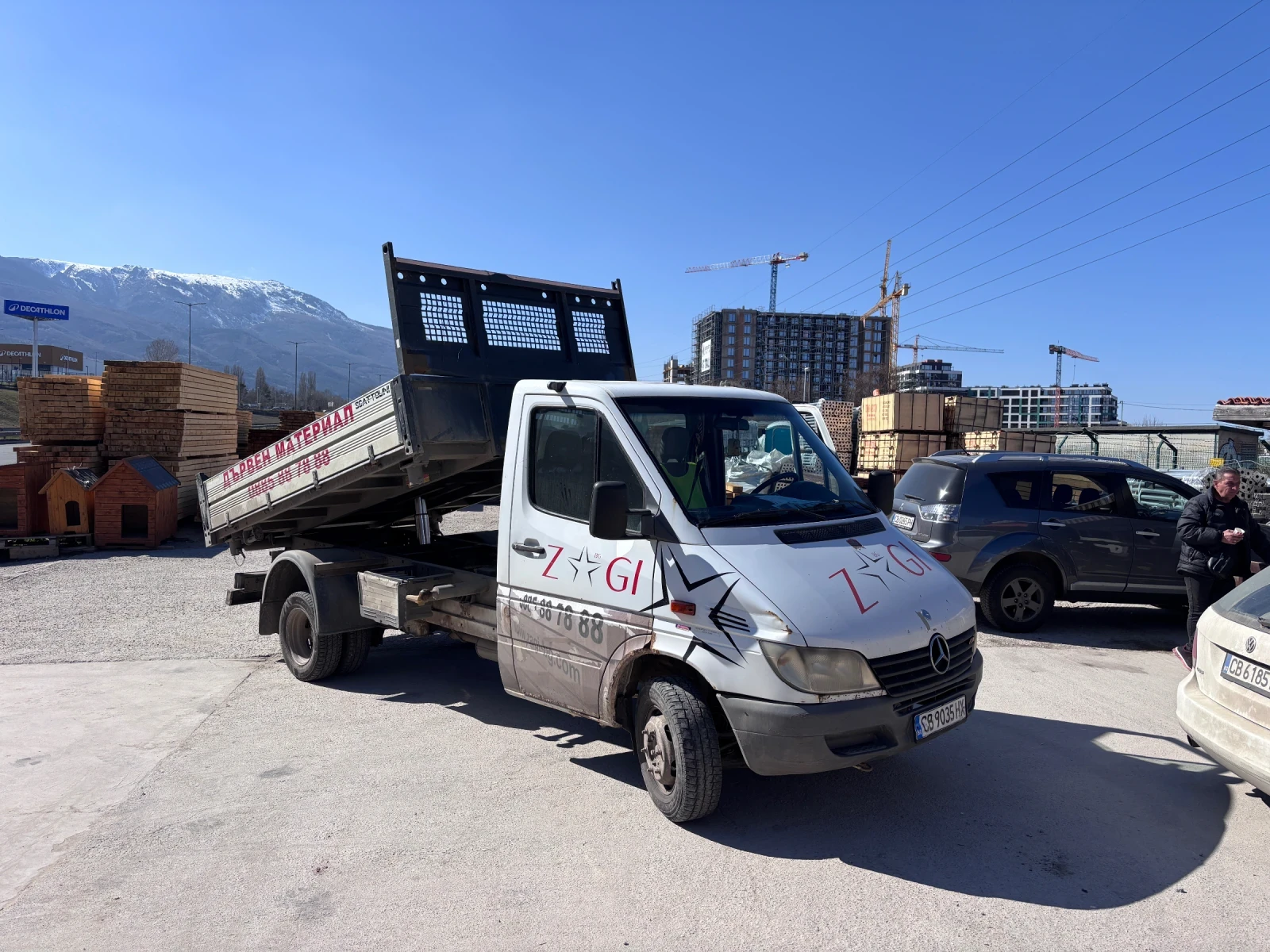 Mercedes-Benz Sprinter 413 Самосвал